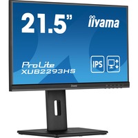iiyama ProLite XUB2293HS-B5 21" Moniteur Noir, 75 Hz, HDMI, DisplayPort, Audio, AMD Free-Sync