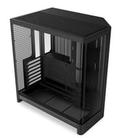 NZXT H6 ( 2026 ) Tout Noir boîtier midi tower Noir | 2x USB-A | 1x USB-C | Verre trempé