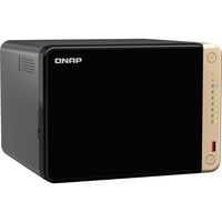 QNAP TS-664-4G, NAS Noir, 2x LAN, USB 2.0, USB 3.0, HDMI