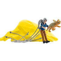 Schleich Dinosaures - Brigade de sauvetage en parachute des dinosaures, Figurine 41471