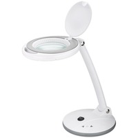 goobay Lampe loupe de table, Lampe à LED Blanc