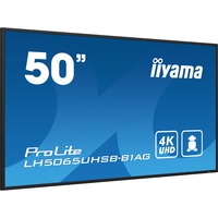 iiyama ProLite LH5065UHSB-B1AG, Affichage public Noir