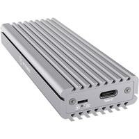 ICY BOX IB-1817MA-C31 Enceinte ssd Argent M.2, Boîtier disque dur Aluminium, Enceinte ssd, M.2, PCI Express 3.0, 10 Gbit/s, Connectivité USB, Argent