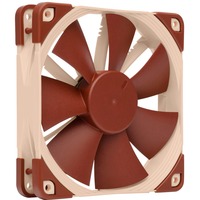 Noctua NF-F12 PWM, Ventilateur de boîtier Brun clair, Connecteur PWM à 4 broches pour le ventilateur, Vente au détail