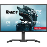 iiyama G-Master Red Eagle GB2471HSU-B1 23.8" Moniteur gaming  Noir, 240 Hz, HDMI, DisplayPort, audio, USB-C, NVIDIA G-Sync