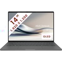 ASUS Zenbook A14 OLED (UX3407QA-QD220W) 14" PC portable Copilot+  Gris | Snapdragon X X1-26-100 | Adreno GPU | 32 Go | 1 To SSD