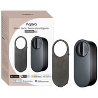 Aqara Kit Smart Lock U200 Lite, serrure électronique Noir, Matière via fil, Bluetooth 5.1, NFC