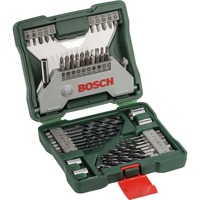 Bosch X-Line 43 Caisses à outils pour mécanicien, Perceuse, ensembles embouts Vert