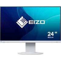 EIZO EV2460-WT 23.8" Moniteur  Blanc, HDMI, DisplayPort, VGA, DVI-D, 4x USB-A 3.2 (5 Gbit/s), USB-B 3.0