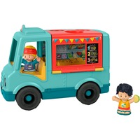 Fisher-Price Little People - Camion hamburger de service, Jeu véhicule 