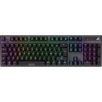 Sharkoon Skiller SGK20 Brown RGB clavier gaming mécanique Noir, Layout BE (AZERTY), Huano Brown, 100%