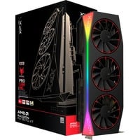XFX Radeon RX 9070 XT OC Mercury RGB Magnetic Air, Carte graphique Noir, RDNA4, GDDR6, 3x DisplayPort, 1x HDMI 2.1