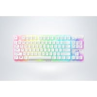 Razer Deathstalker V2 Pro TKL RGB clavier gaming mécanique Blanc, Layout US (QWERTY), Razer Linear Optical (Red), 80% (TKL), Bluetooth