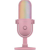 Razer Seiren V3 Chroma 32-Bit DSP, Micro Rose, USB, micro supercardioïde