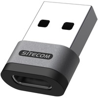 Sitecom Adaptateur USB-A vers USB-C Nano Gris