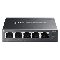 TP-Link Omada ES205GP, Switch Noir, 4x PoE+