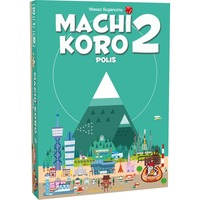 White Goblin Games Machi Koro 2: Polis!, Jeu de dés Néerlandais, 2 - 4 joueurs, 30 minutes, 7 ans et plus