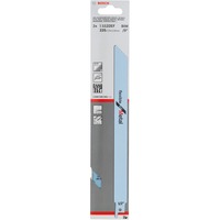 Bosch Lames de scie sabre S 1122 EF Flexible for Metal, Lame de scie Lames de scie sauteuse, Métal non Ferreux, Acier, Bimétal, Bleu, 17,5 cm, 1,4 mm
