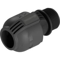 GARDENA Raccordement 25 mm x 1" filetage extérieur, Connecteur Noir/gris, 2763-20