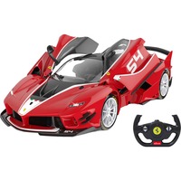 Jamara Ferrari FXX K Evo, Voiture télécommandée Rouge/Noir, Échelle 1:14