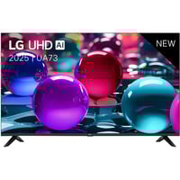 LG UHD AI UA73 65" Ultra HD TV LED Noir, 3x HDMI, 2x USB, Optique, Bluetooth, LAN, WLAN, CI+, HDR10