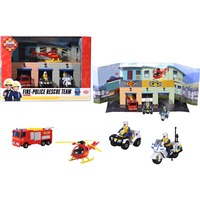 Simba Fireman Sam - L'équipe de sauvetage de la police et des pompiers, Jeu véhicule 