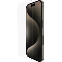 Belkin ScreenForce TemperedGlass for iPhone 15 Pro, Film de protection Transparent