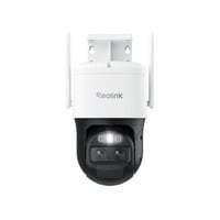 Reolink G770, caméra 4K/8MP à double objectif 4G LTE avec suivi automatique du zoom, Caméra de surveillance Blanc