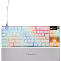 SteelSeries Apex Pro Gen 3 TKL RGB clavier gaming mécanique Blanc, Layout FR (AZERTY), SteelSeries OmniPoint 3.0, 80% (TKL), LED RGB, TKL