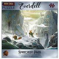 White Goblin Games Everdell Puzzel: Spirecrest Pass, Puzzle 1000 pièces