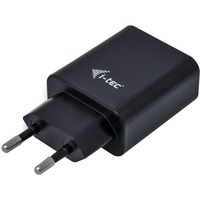 i-tec Chargeur USB 2 ports 2,4A, Bloc d'alimentation Noir