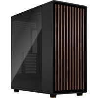 Fractal Design North XL Charcoal Black TG Dark, Boîtier PC Noir, 2x USB-A | 1x USB-C | Window