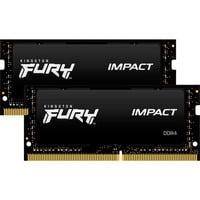 Kingston FURY 32 Go DDR4-3200 (2x 16 Go) mémoire PC portable Noir, KF432S20IBK2/32, SO-DIMM, XMP 2.0