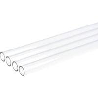 Alphacool HardTube 16/13 mm acrylique transparent 80 cm Transparent, 4 pièces