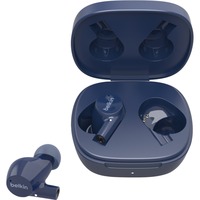 Belkin SOUNDFORM Rise True Wireless Earbuds, Casque/Écouteur Bleu foncé, Bluetooth