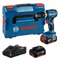Bosch BOSCH GSB 18V-45 2x 3,0Ah LBOXX, Perceuse à percussion Bleu/Noir