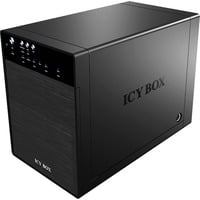 ICY BOX IB-3640SU3, Boîtier disque dur Noir