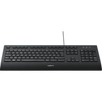Logitech Comfort Keyboard K280e, clavier Noir, Layout FR, Rubberdome