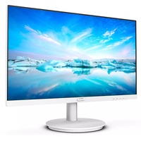 Philips 241V8AW/00 23.8" Moniteur Blanc, VGA, HDMI, Audio