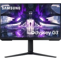 SAMSUNG Odyssey G30A LS24AG300N 24" Gaming Moniteur Noir, HDMI, DisplayPort, 144 Hz