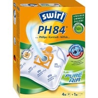 Swirl PH 84 Accessoires et fournitures pour aspirateur, Sac pour aspirateur Orange, Blanc, Philips, Nilfisk, Karstadt, 4 pièce(s), 1 pièce(s)