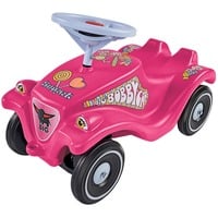 BIG BIG Bobby-Car Classic Candy, Toboggan, Porteur enfant rose fuchsia, 1 an(s), 4 roue(s), Rose