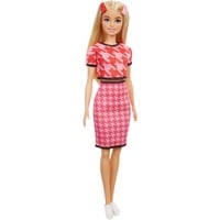 Barbie Fashionistas - Débardeur orange/rose, Poupée