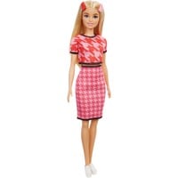 Mattel Barbie Fashionistas - Débardeur orange/rose, Poupée 