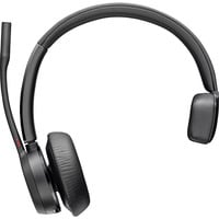 HP Poly Voyager 4310 on-ear headset casque  Noir, Bluetooth, USB-C, ANC