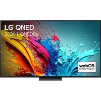 LG 86QNED86T6A 86" Ultra HD TV LED Noir, 4x HDMI, 2x USB-A, Optique, CI, Bluetooth, LAN, WLAN, HDR10