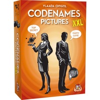 White Goblin Games Codenames Pictures XXL, Jeu de soirée Néerlandais, 2 - 8 joueurs, 15 minutes, 10 ans et plus