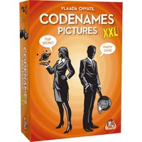 White Goblin Games Codenames: Pictures XXL, Jeu de soirée Néerlandais, 2 - 8 joueurs, 15 minutes, 10 ans et plus
