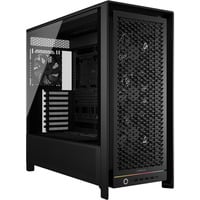 Corsair FRAME 5000D RS boîtier midi tower Noir | 4x USB-A | 1x USB-C | RGB | Verre Trempé