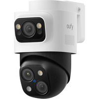 Eufy PoE Bullet-PTZ Cam S4, Caméra de surveillance Blanc, Triple objectif 4K, 360° PTZ, zoom 8x, IP67
